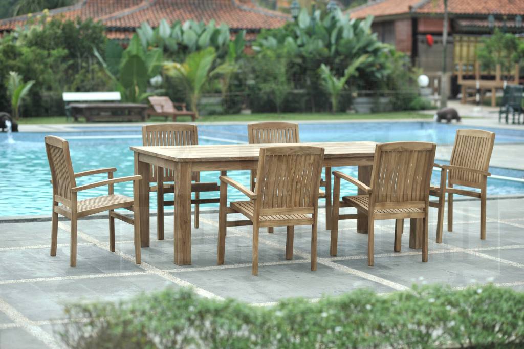Teak tuintafels